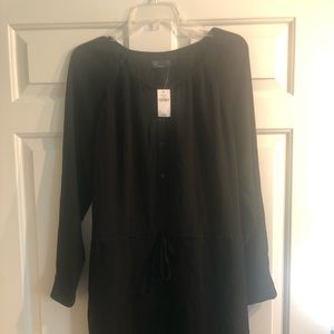 Gap black tie dress.  NWT